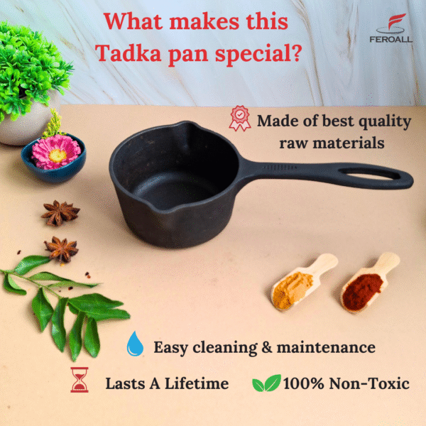 Castiron tadka pan