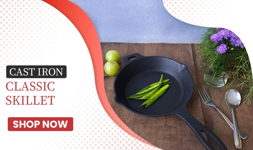 Our most loved Cast Iron Dosa pan which has a smoother finish